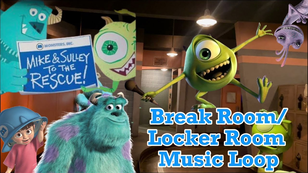 Monsters, Inc. Mike & Sulley to the Rescue! - Break Room/Locker Room Music Loop