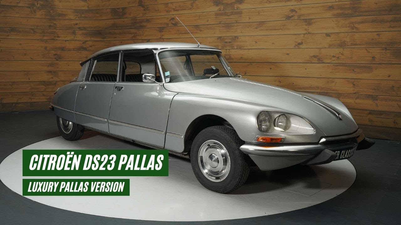 Citroën DS 23 Pallas | Restored | Citromatic semi-automatic | 1973 -VIDEO- www.ERclassics.com