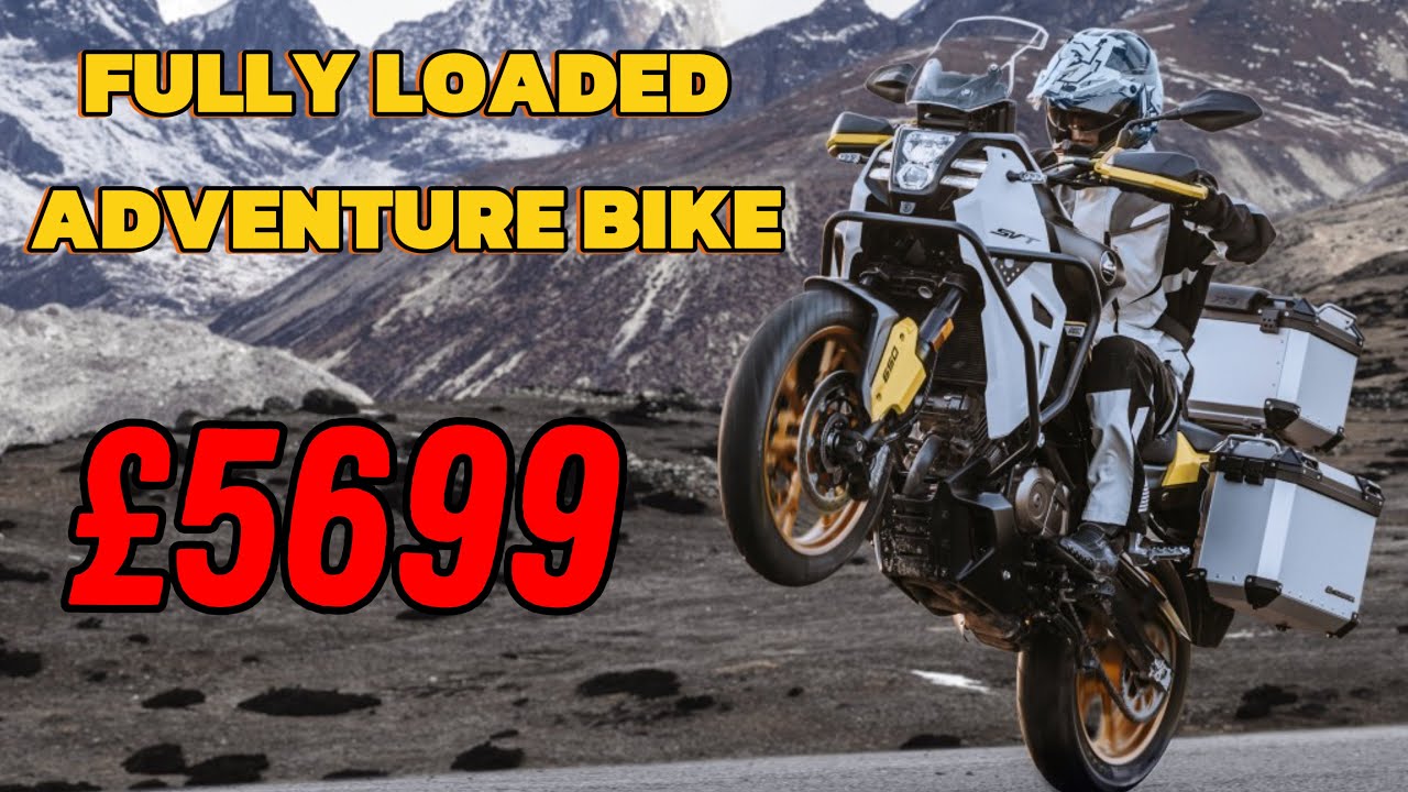 Новый мотоцикл QJMotor SVT 650 Adventure 2025 года