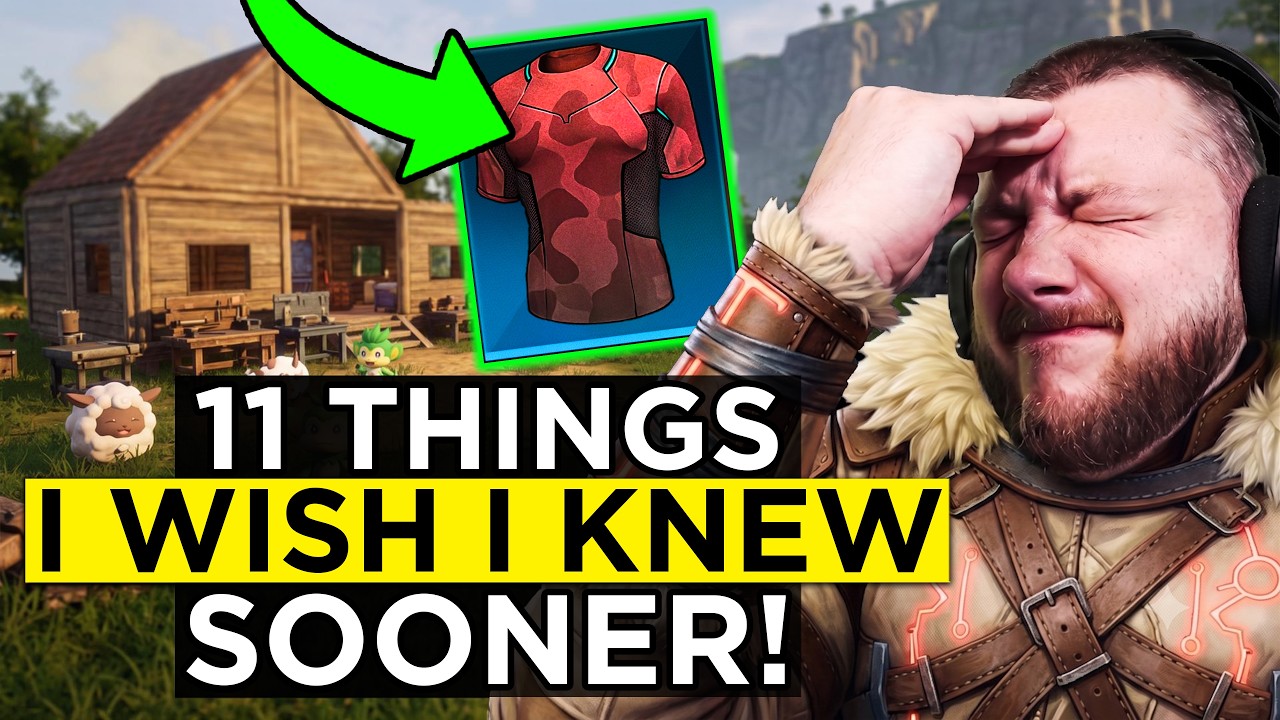 11 Palworld 1.0 Tips You Might Have Missed! Base, Breeding & Hidden Info