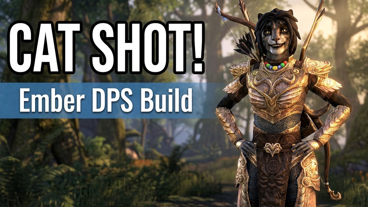 CAT SHOT! | Ember DPS Build | ESO
