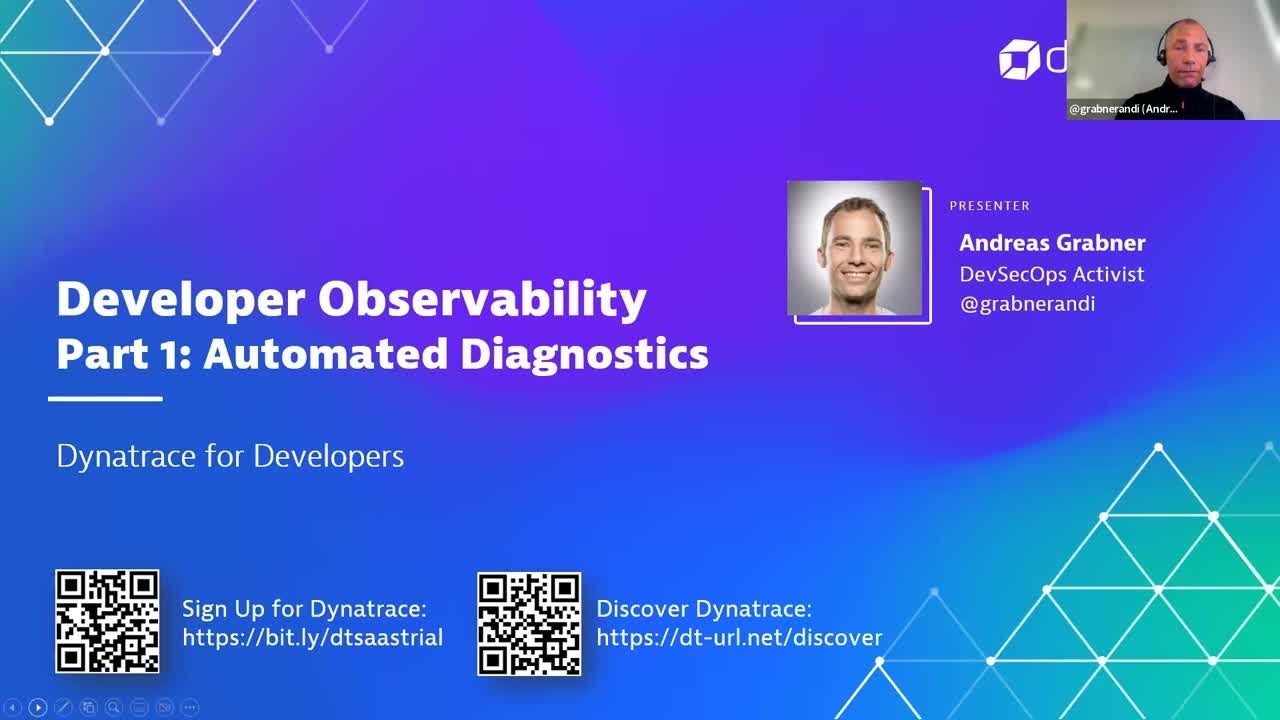 Developer Observability - Part 1: Automated Diagnostics