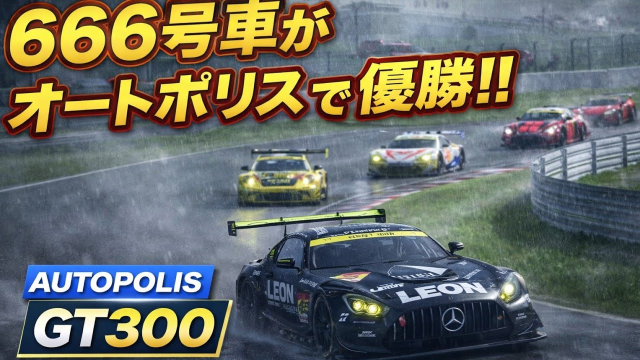 【SUPER GT】オートポリス GT300 2025 ver #4k #racing  #gt300 