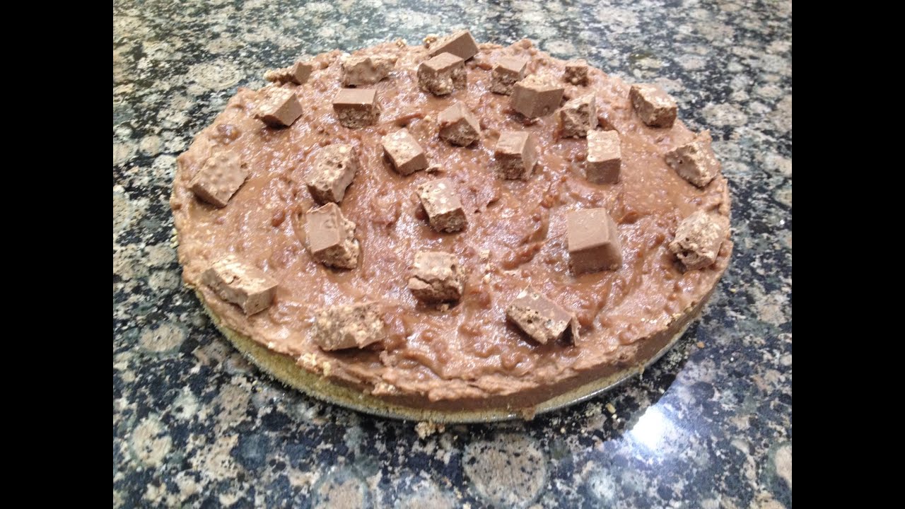 Tarta de Turrón de Chocolate
