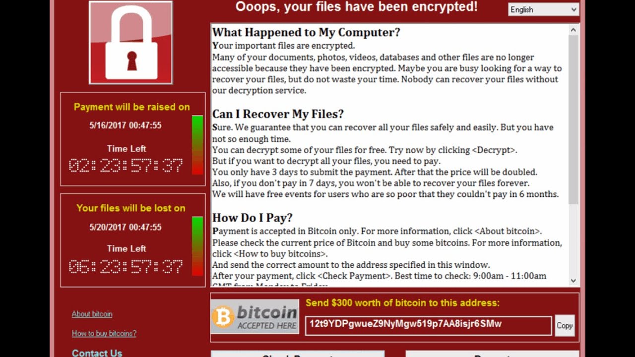 Удаляем вирус WannaCry-(Wanna Decryptor 2.0)