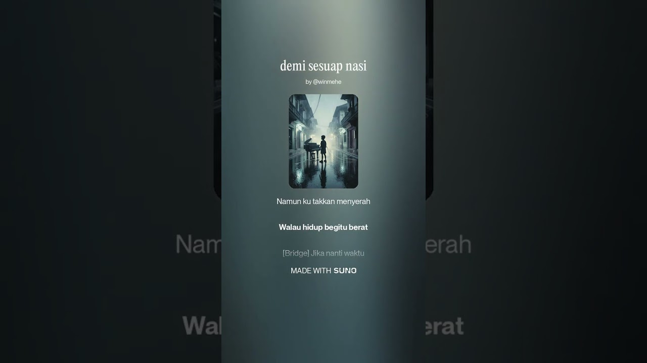 Demi sesuap nasi