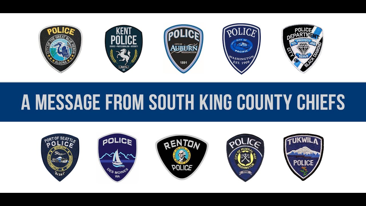 Message from Valley Police Chiefs of King County