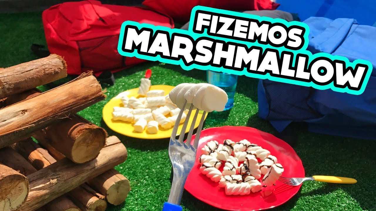 FIZEMOS MARSHMALLOW NO NOSSO QUINTAL! #ACasaDosFlop