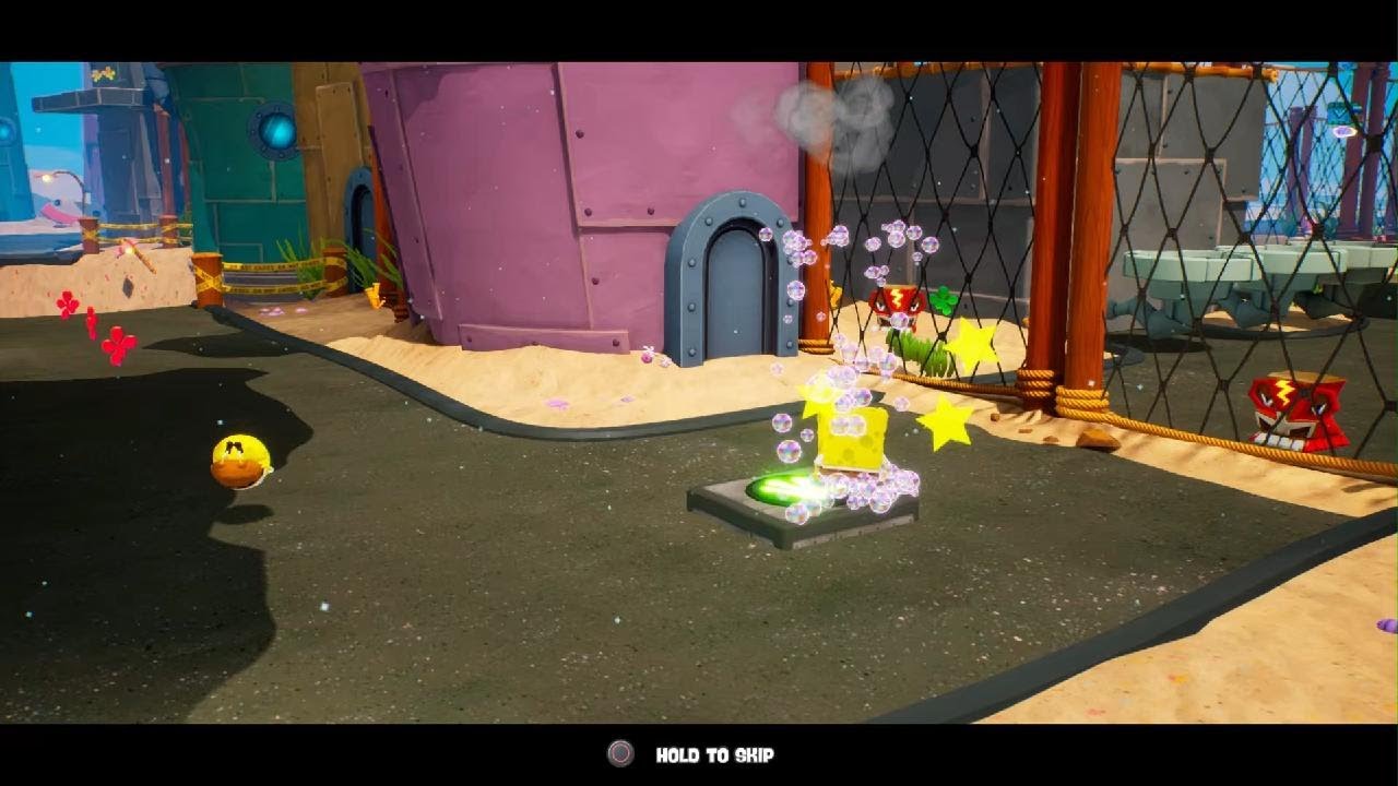 SpongeBob SquarePants: Battle For Bikini Bottom - Rehydrated part 4 - Downtown Bikini Bottom! (100%)