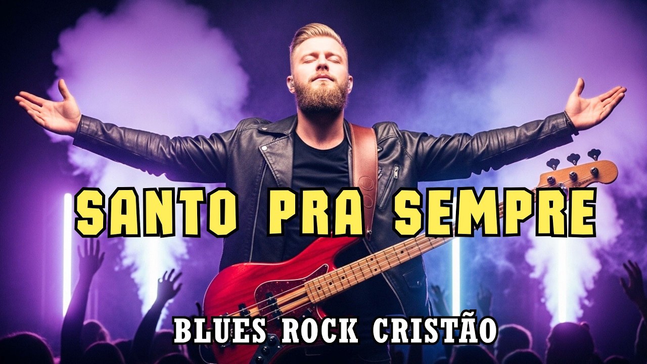SANTO PRA SEMPRE | Blues Rock Gospel 2026 | Adoração Intensa e Poderosa
