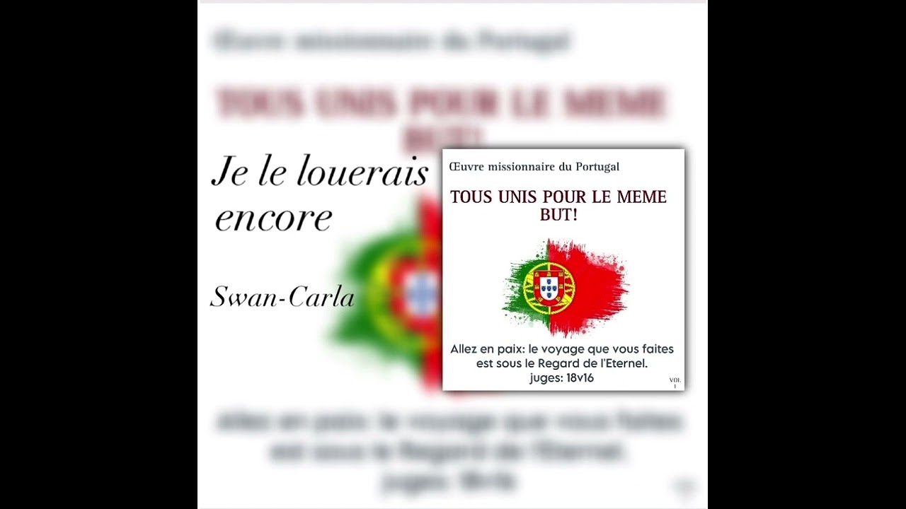 Cantique - je le louerais encore - Swan-Carla