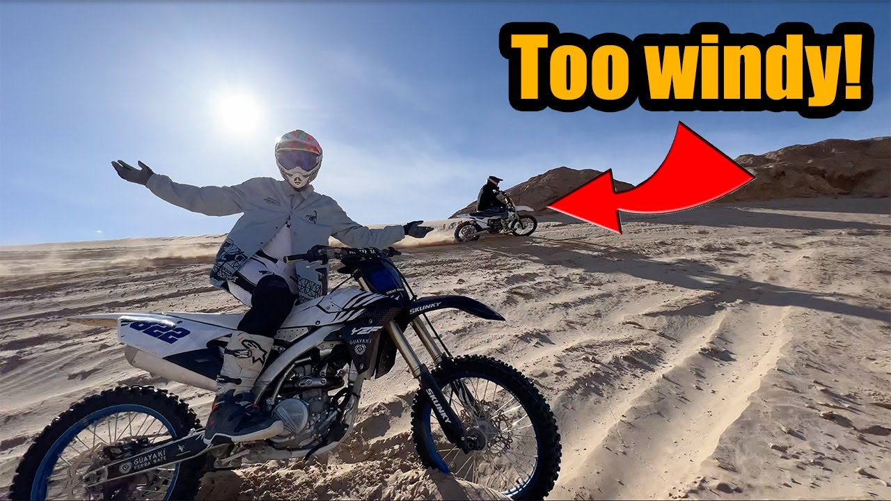 Ocotillo Wells windy day trip! | Borger Moto Ep.14
