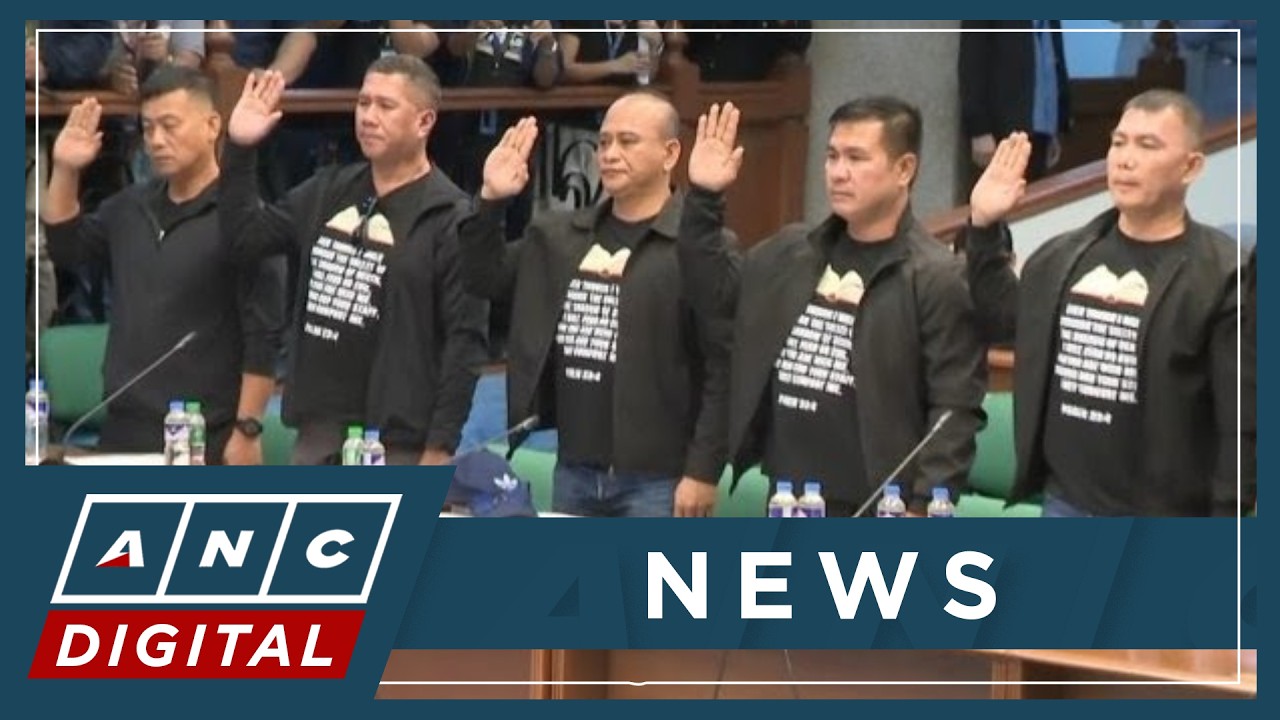 LOOK: 'Ex-Marines' present at Marcoleta's Blue Ribbon probe | ANC