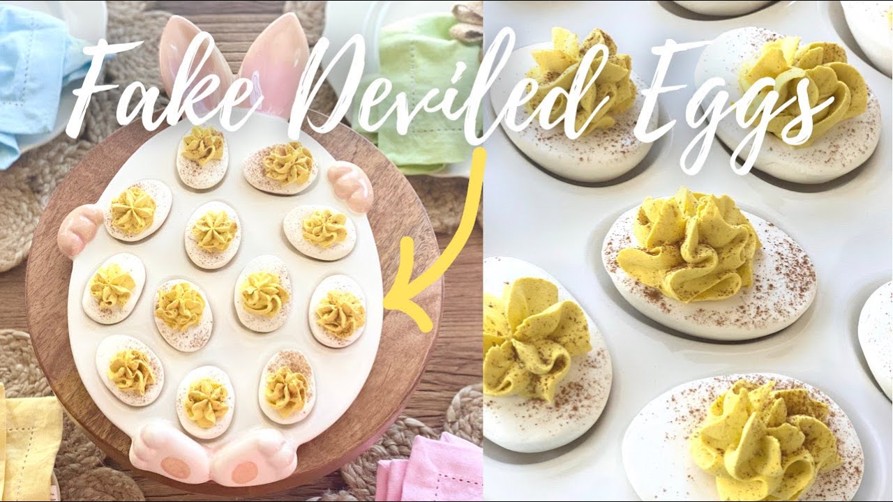 Fake Deviled Eggs🥚