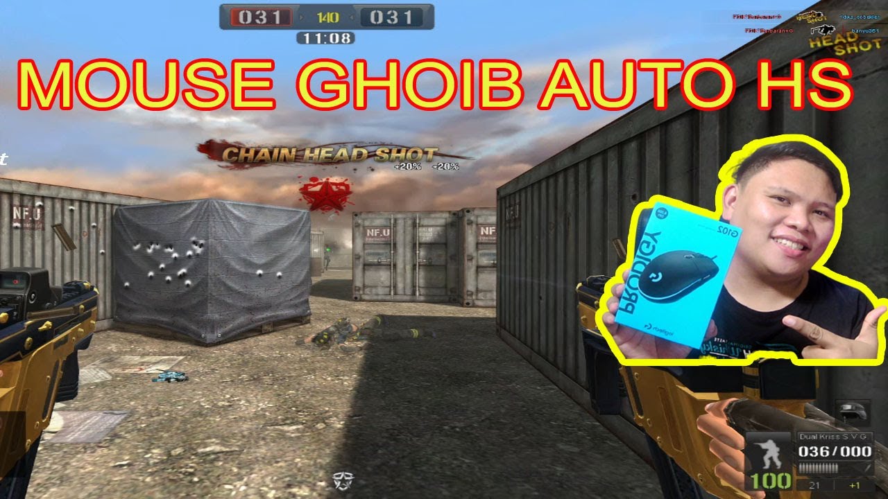 REVIEW+SETTING NO RECOIL MOUSE LOGITECH G102 PRODIGY ❗❗ Point Blank Zepetto Indonesia