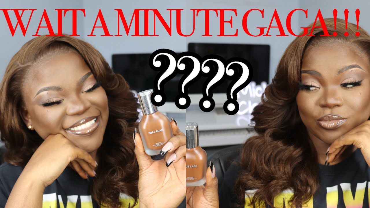 HAUS LABS SKIN TECH FOUNDATION REVIEW | SHADE 530 DEEP NEUTRAL | MICHELLECHANEL