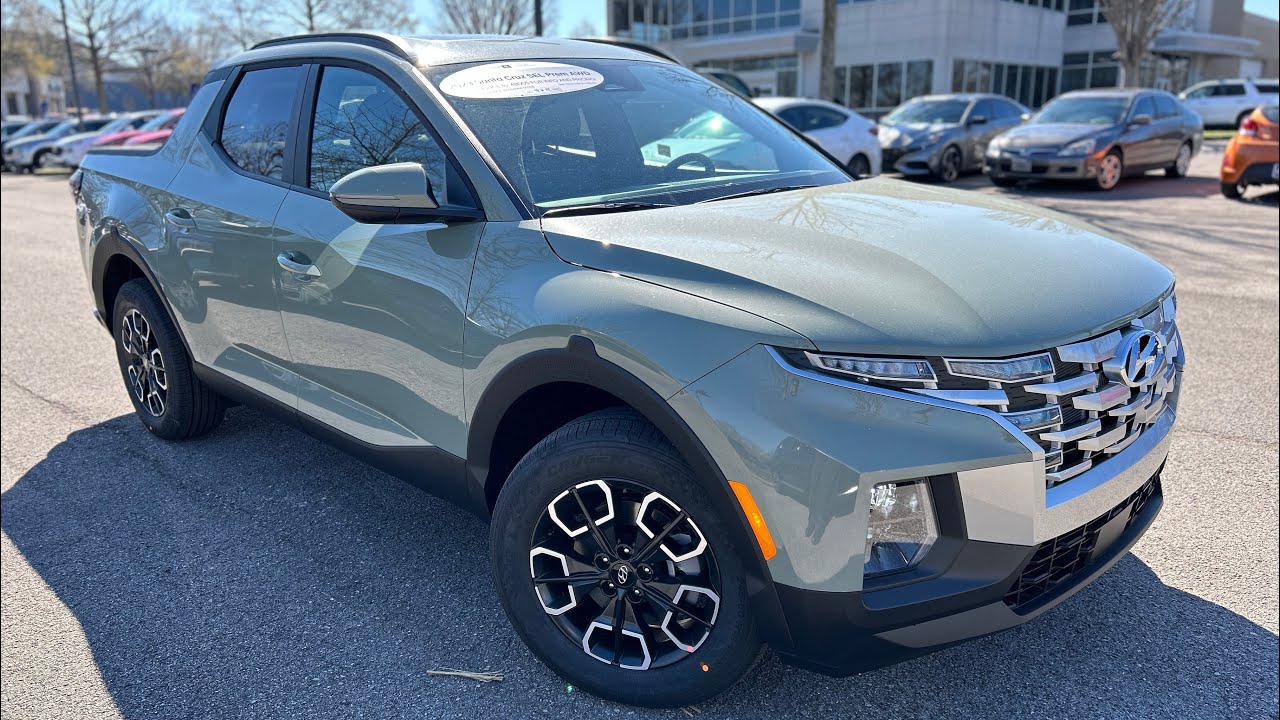 2023 Hyundai Santa Cruz SEL Premium 2.5T POV Test Drive & Review