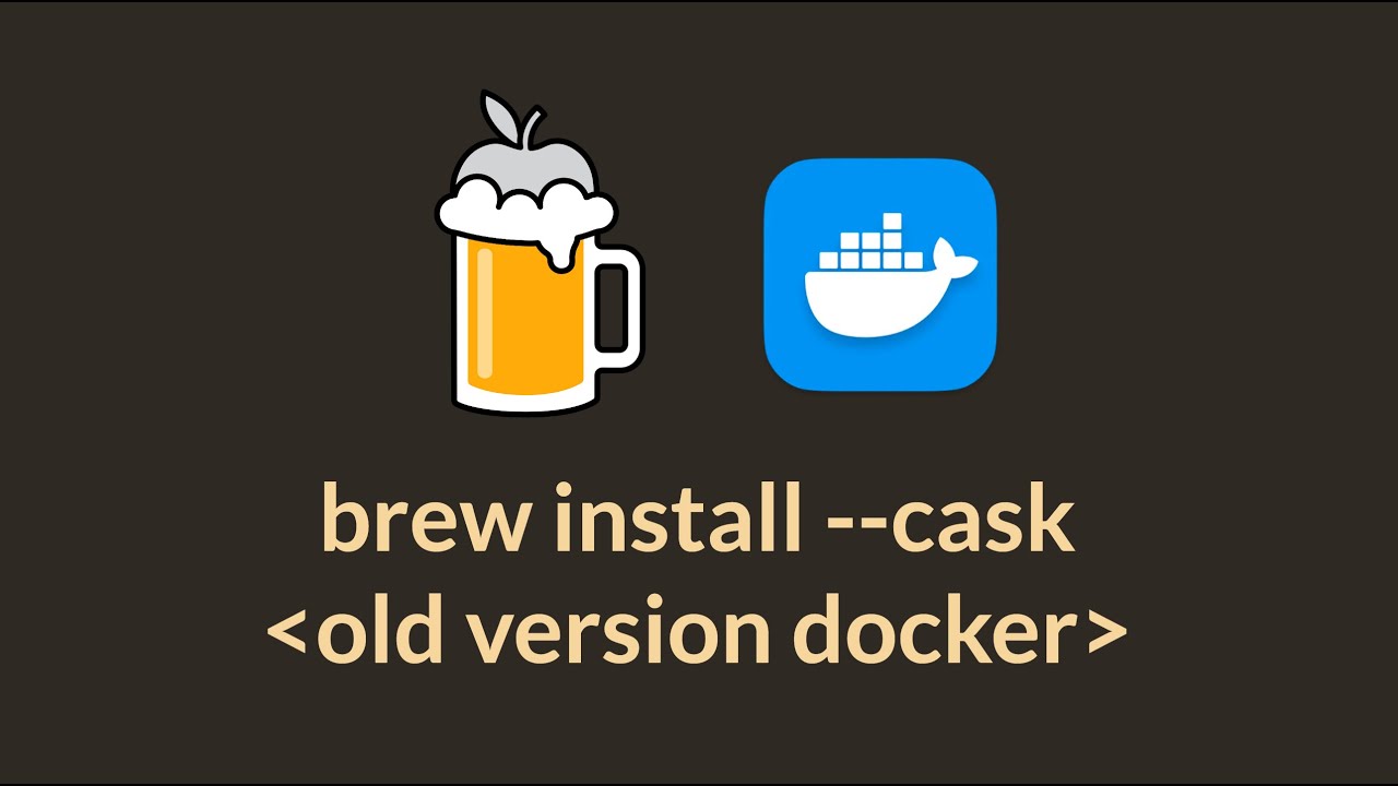 Install Older Version of Docker Desktop on MacOS (brew install, SHA256 mismatch)