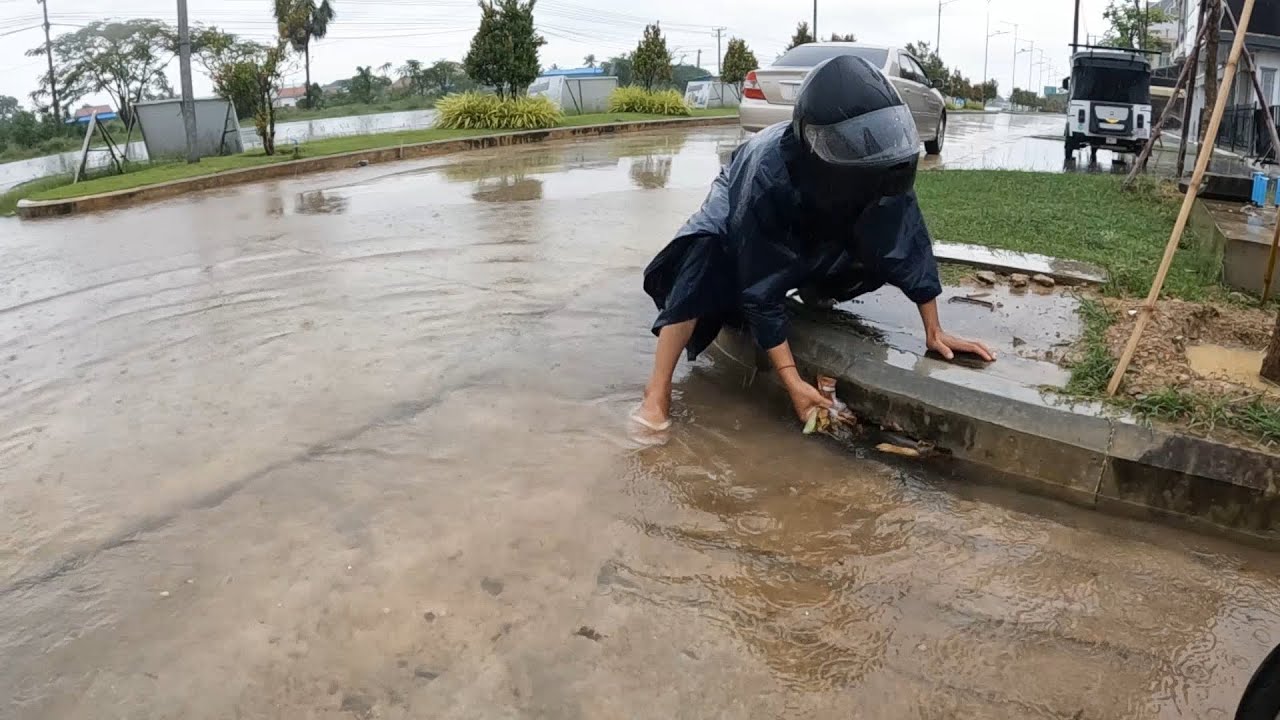 Unblocking the Drain, Protecting the Road