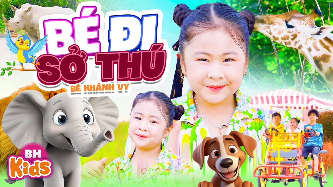 B&Eacute; ĐI SỞ TH&Uacute; - B&eacute; Kh&aacute;nh Vy | Nhạc Thiếu Nhi B&eacute; Đi Sở Th&uacute; B&eacute; Thấy Con Voi Đ&oacute; | Official MV 4K
