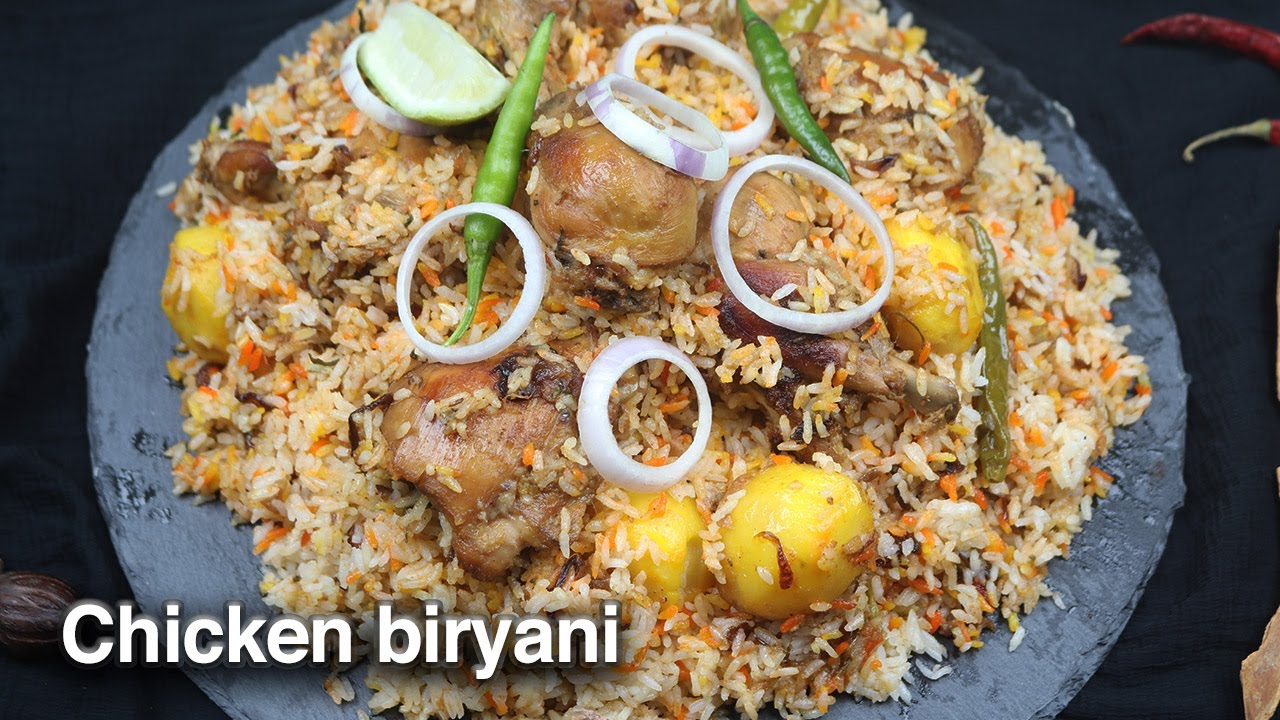 Simple Chicken Biryani Recipe for Beginners Step by Step| Eid Special One-Pot Chicken Biryani [Sub]