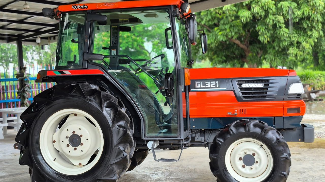 [ขายแล้วครับ จันทบุรี]🈴KUBOTA - GL-321ps(ตู้แอร์รุ่นนิยม)🈴(แอร์เย็น)ตู้สวยภายในสะอาดพวงมาลัยเพาเวอร์
