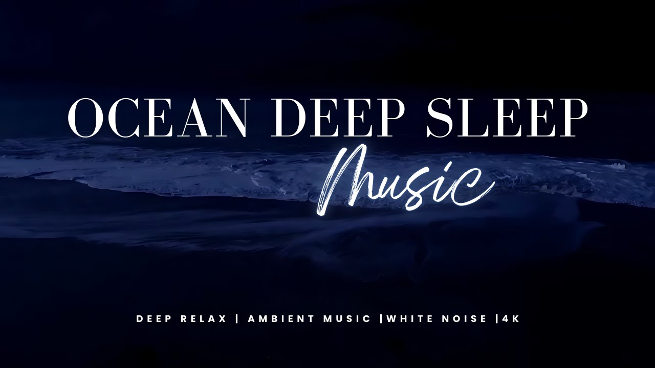 Peaceful Ocean Breeze Ambience | 3 Hours Sea Beach Sounds for Sleep 4K