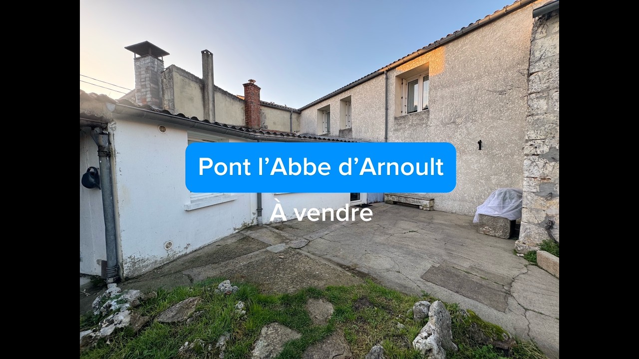 Maison Pont L'Abbe D'Arnoult 130m² 4 chambres - Grand garage