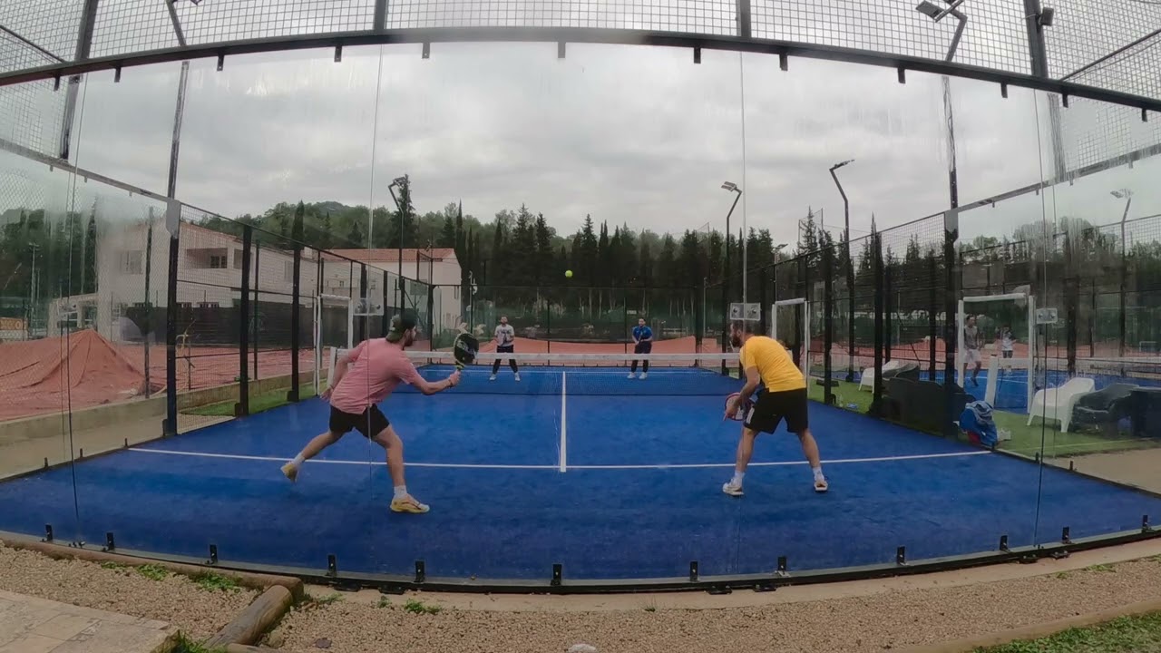 Quart de finale Padel P500 All in Academy Villeneuve 19122024 