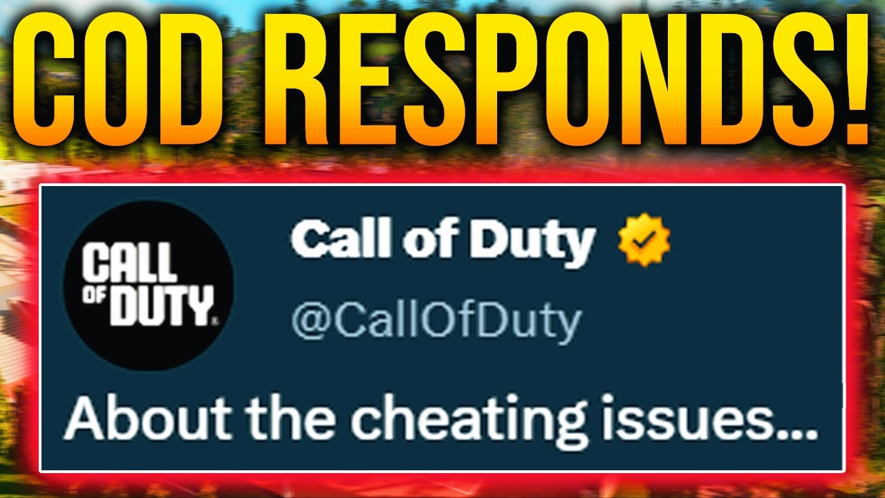 Call Of Duty Just Responded To The CHEATING PROBLEM…