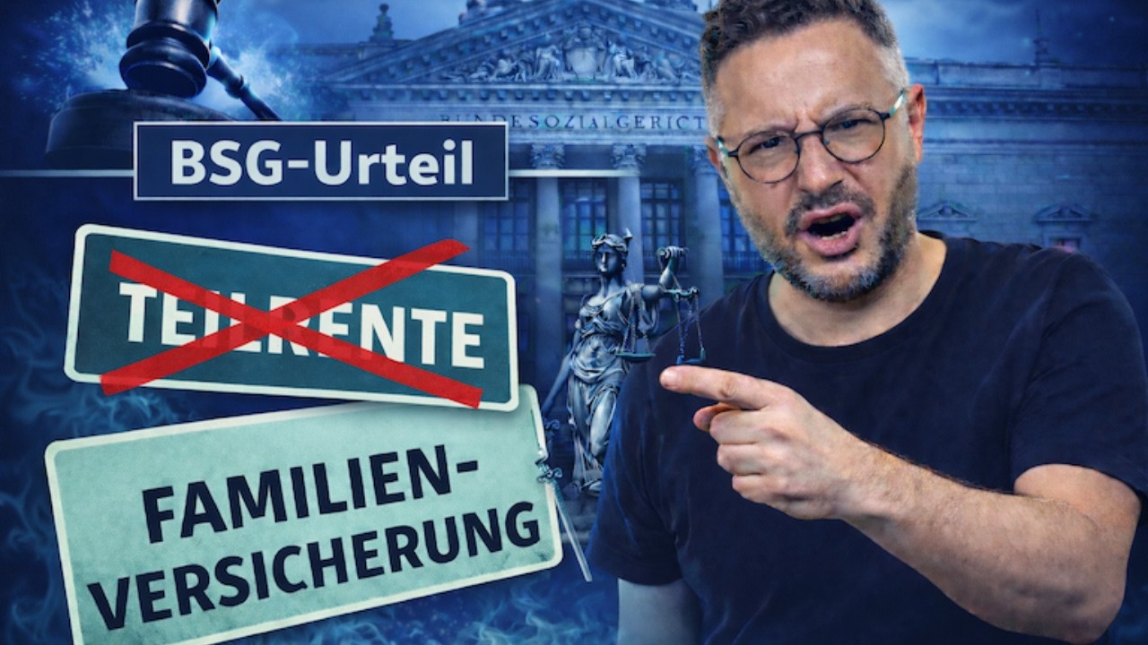 BSG-Urteil zur Teilrente und Familienversicherung