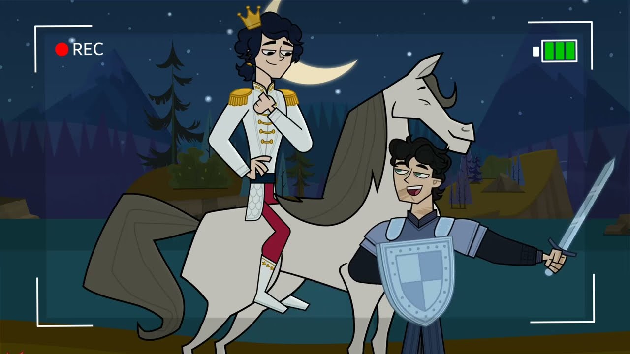 Tom and Jake Prince and the Knight Double Greeting with Domino | Disventure Camp