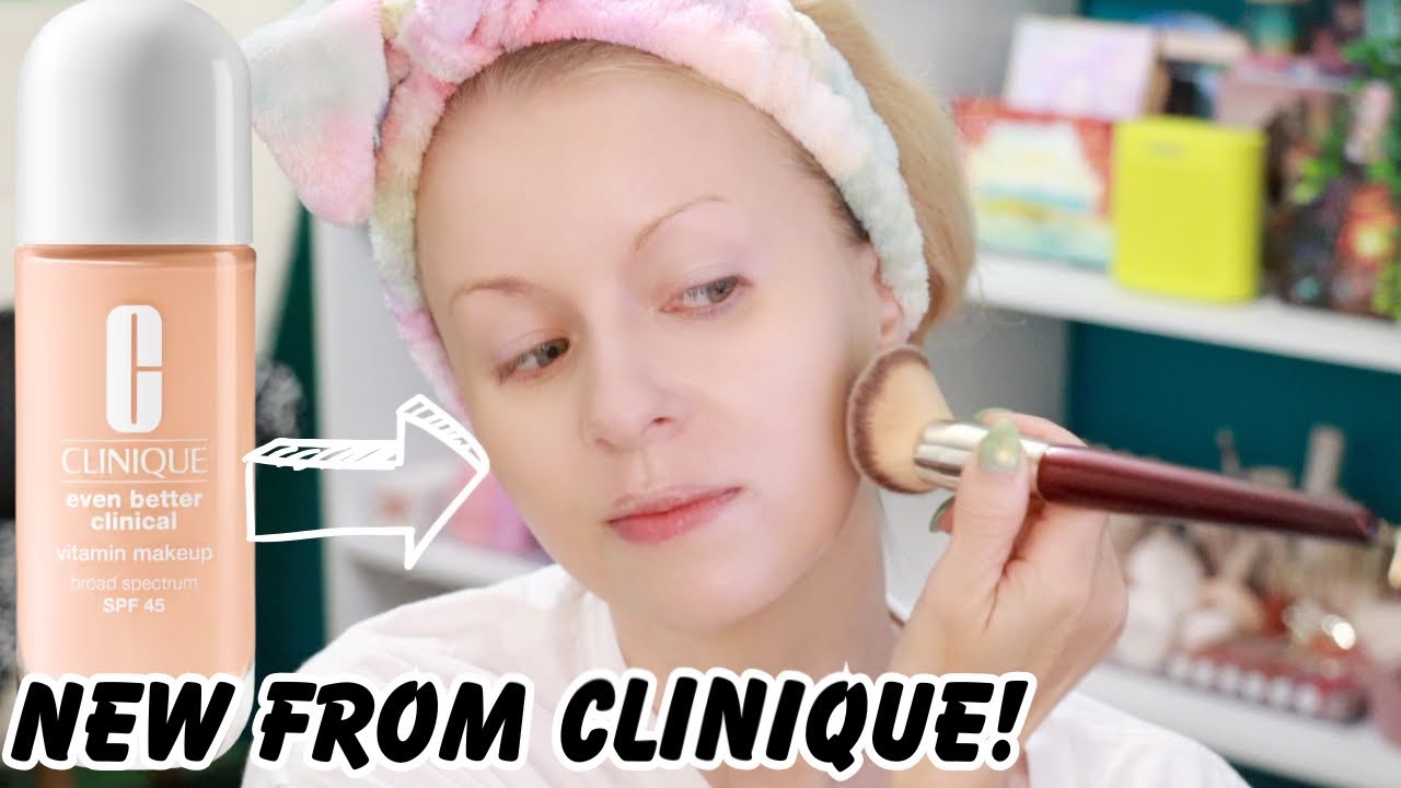 NEW Clinique Even Better Clinical Vitamin Foundation Review + 2 Day Wear Test
