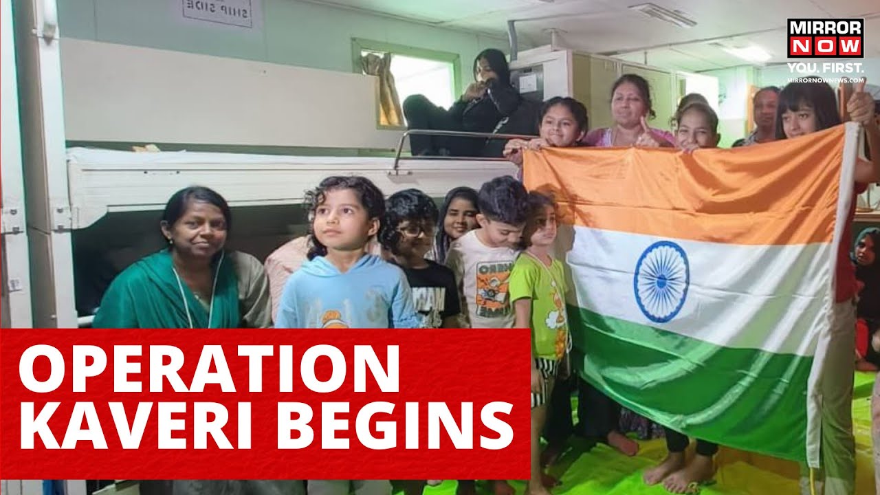 Operation Kaveri | India Starts Mega Evacuation Of Stranded Nationals From Sudan | English News