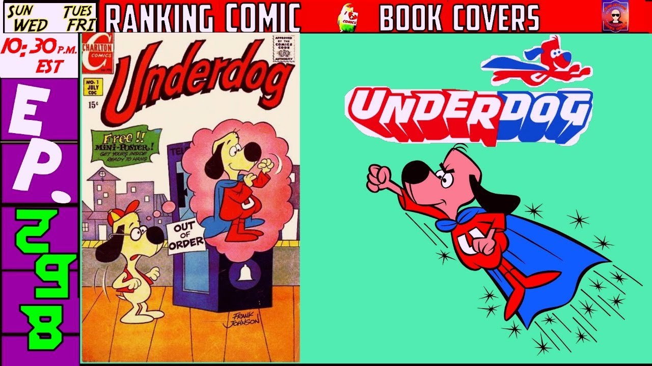 Ranking Under Dog Comic Book Covers