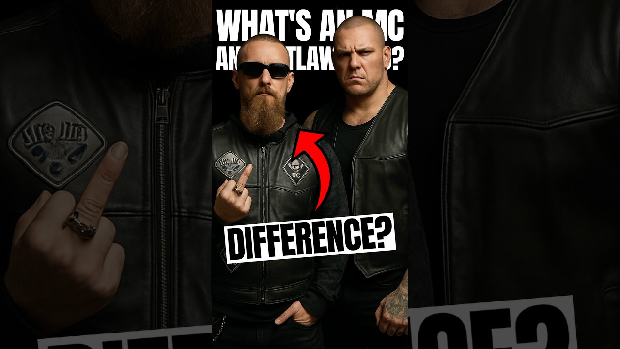 What’s the Difference Between a MC and an Outlaw Motorcycle Club? 🏍️💀🔥