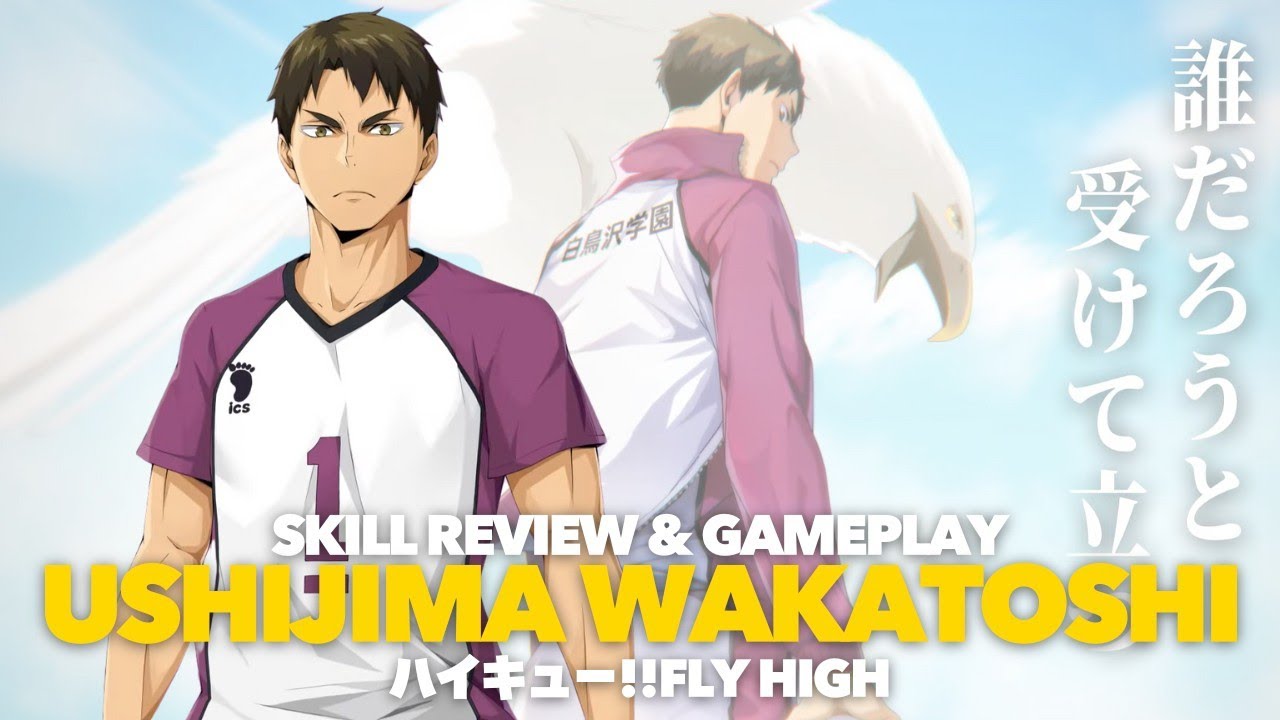SUPER ACE USHIJIMA WAKATOSHI ПОЛНЫЙ ГЕЙМПЛЕЙ И ОБЗОР - HAIKYU!! FLY HIGH