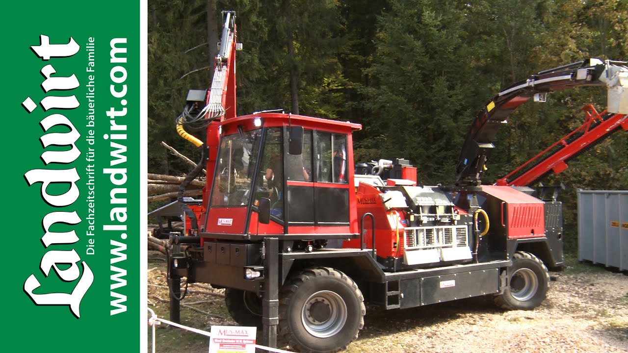 Mus Max Wood Terminator Optimus | Austrofoma 2015 | landwirt.com