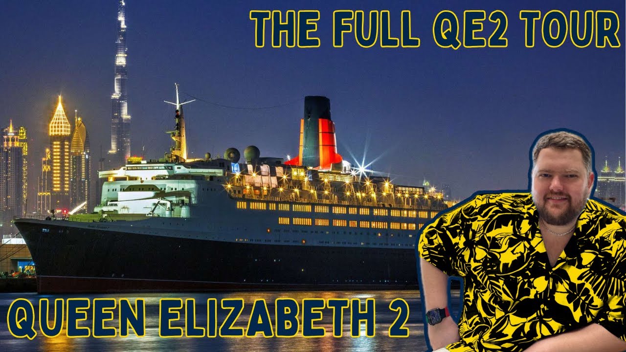 Внутри Queen Elizabeth 2 — полный тур по легендарному плавучему отелю Дубая (номера, рестораны, и...