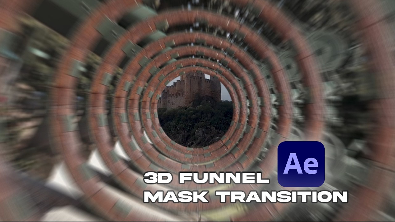 ازاي تعمل 3D ماسك ترانزيشن عالأفتر افيكتس 2026
