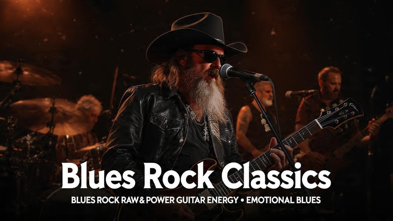 Rock Blues & Soul Inspired by Hendrix, Clapton, ZZ Top, The Animals, Muddy Waters