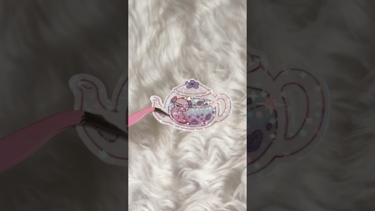 Cute axolotl beverages 🌸 