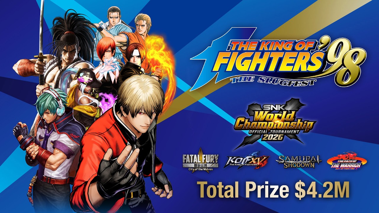 【SWC 2026】The LEGEND Returns - THE KING OF FIGHTERS &rsquo;98 joins the SNK World Championship 2026