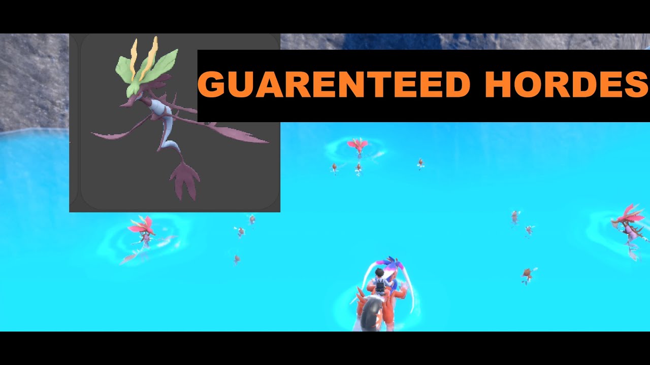 Shiny Skrelp & Dragalge Best Location in Pokemon Scarlet!