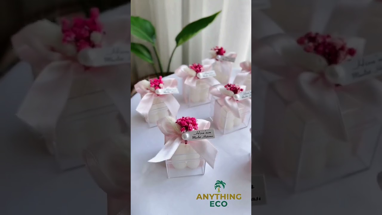 Personalized Scented Candle Souvenir 💖