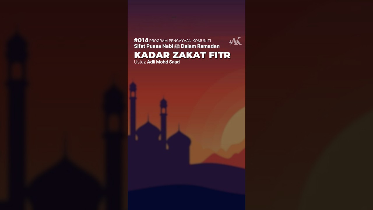 【VERTICAL】#14 - Sifat Puasa Nabi ﷺ Dalam Ramadan | Ustaz Adli Mohd Saad