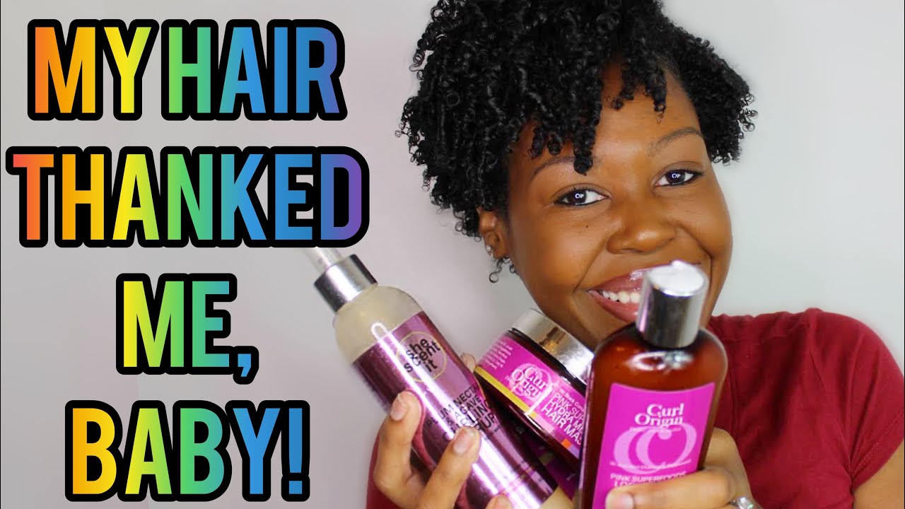 Wash Day Using Curl Origin & She Scent It Hair Products On My Short Natural Hair