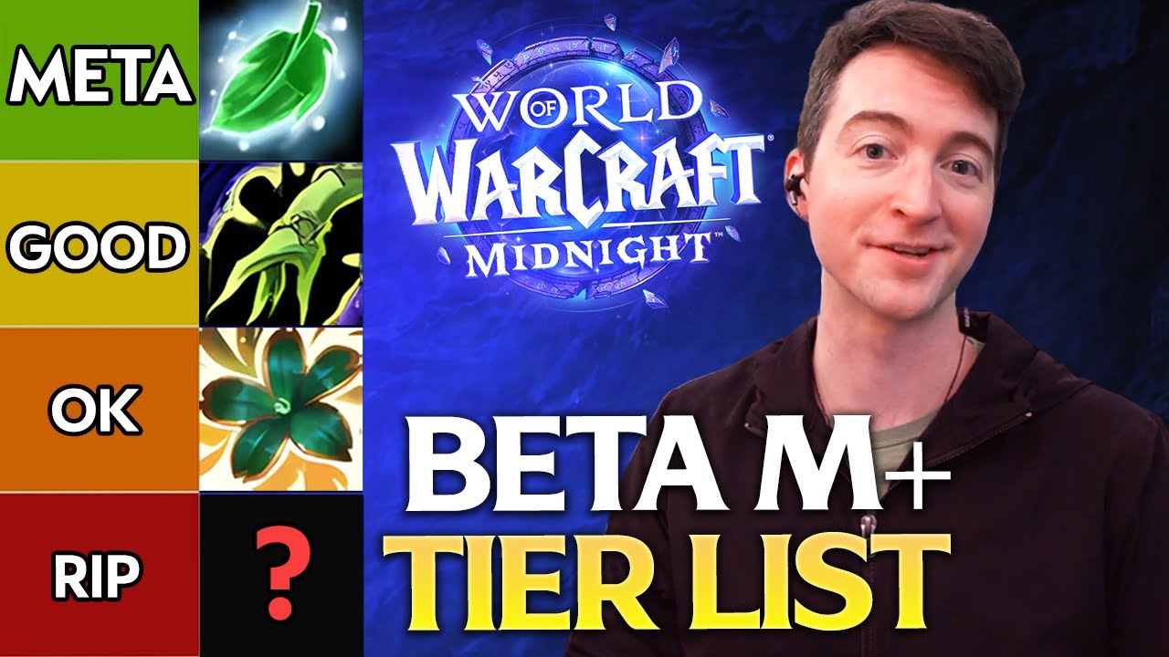 Top Mythic+ Healers Ranked for WoW Midnight