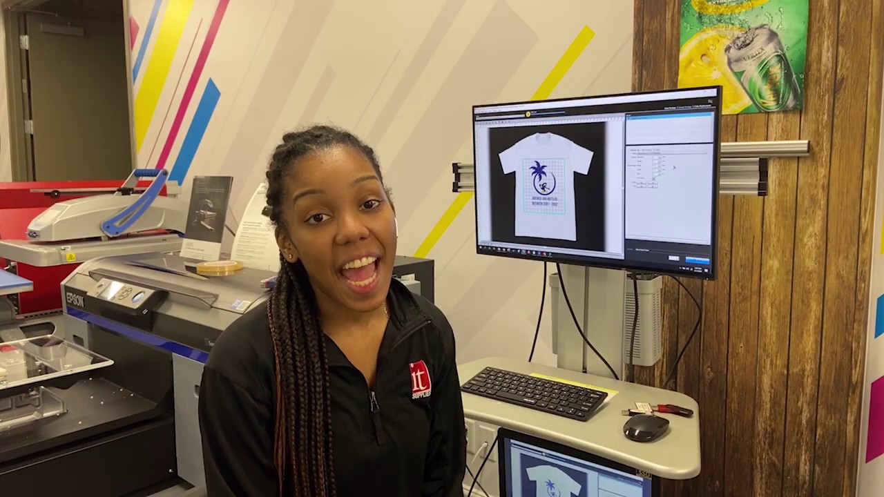 Estimating Cost to Print a T-Shirt with Garment Creator with EPSON SureColor F2100 DTG Printer