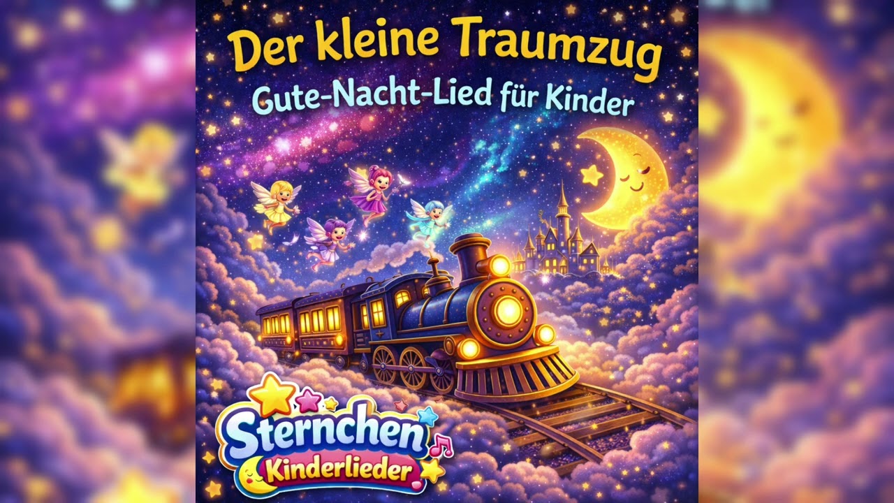 Der kleine Traumzug bringt dich ins Traumland 🚂💤 Gute Nacht Lied f&uuml;r Kinder